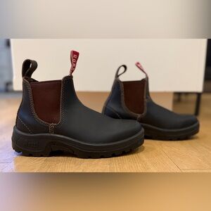 Rossi Dark Brown Leather Boots - 303 Endura | EU 37 | US M 5 | 22.8 cm |